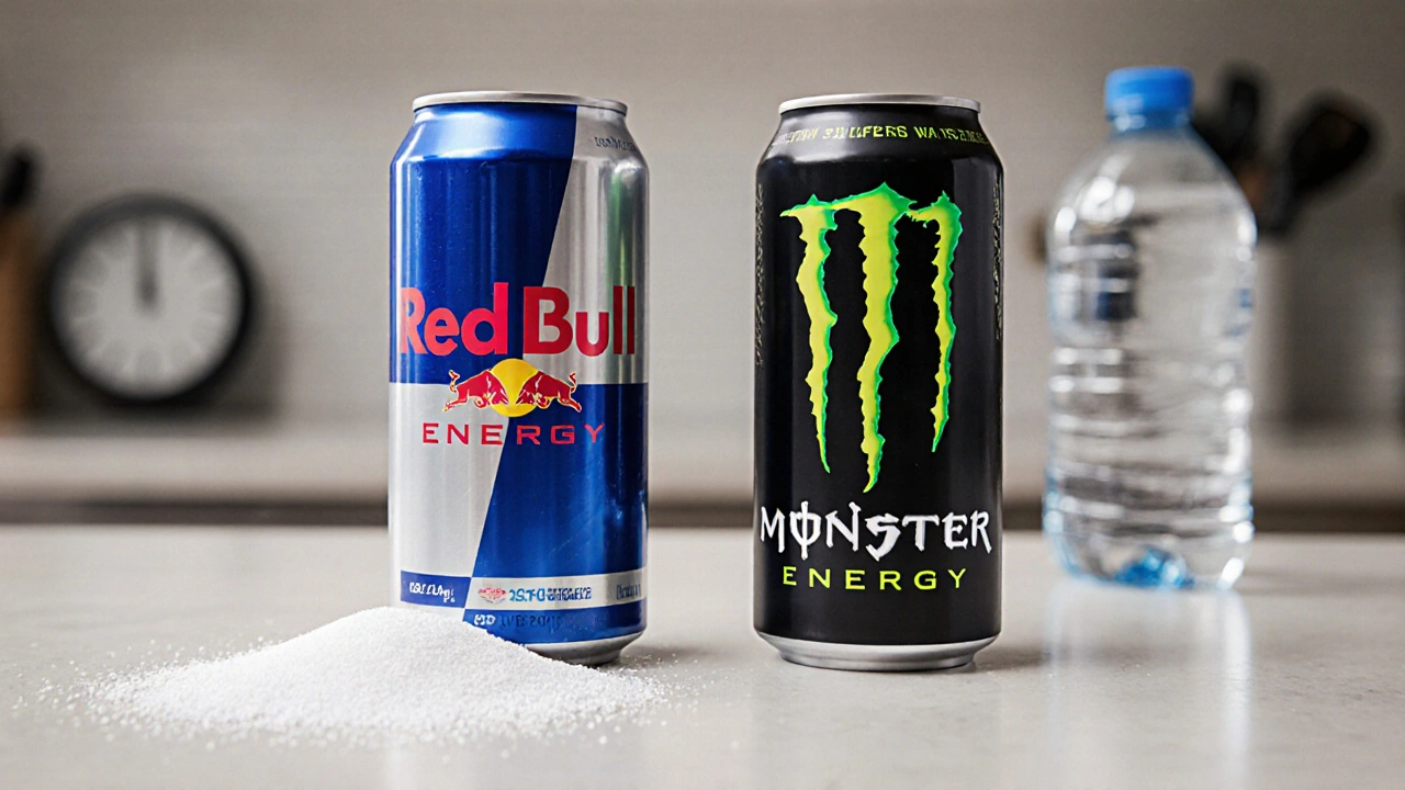 What's Healthier, Red Bull or Monster? Sugar, Caffeine, and Ingredients Compared