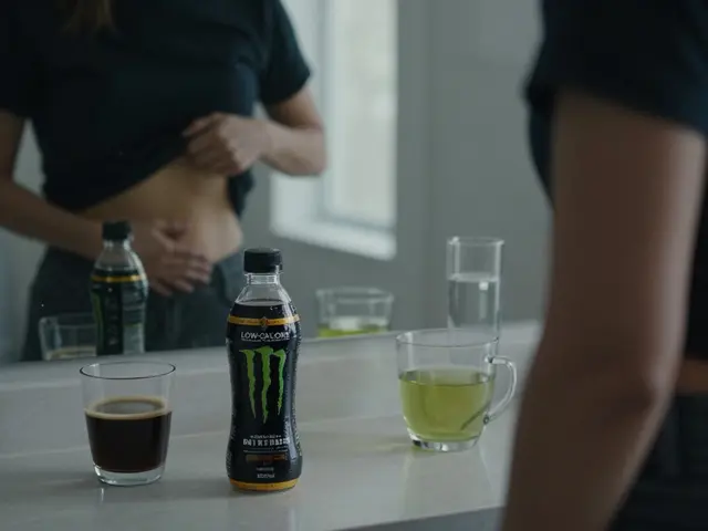 What drink reduces belly fat in 4 days? The truth about low-calorie energy drinks