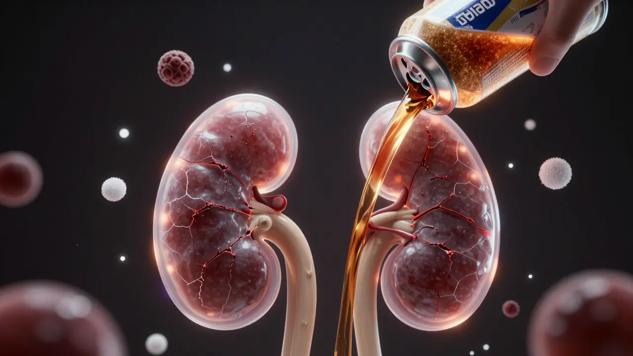 What Damages the Kidneys the Most? The Hidden Risk in Energy Drinks